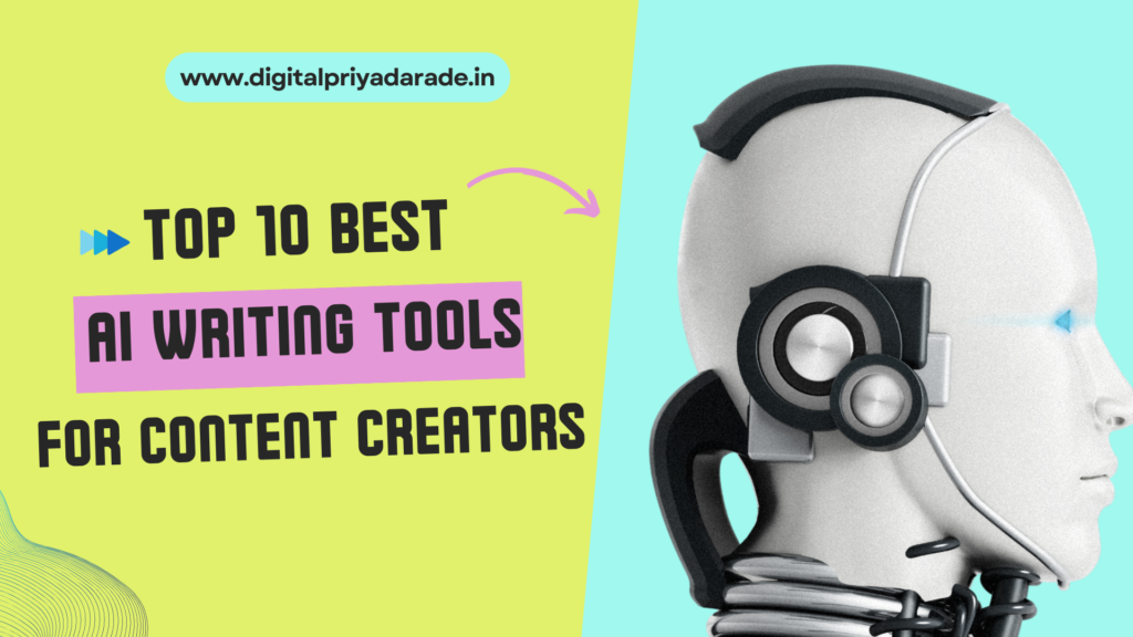 Top 10 free AI writing tools for content creators in 2024